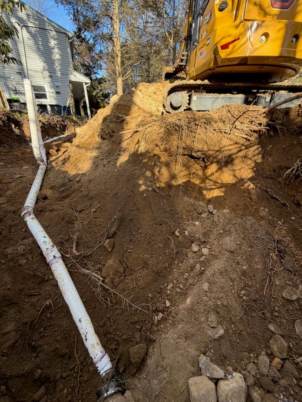Project Enhancing Sewer Lines in Montvale image