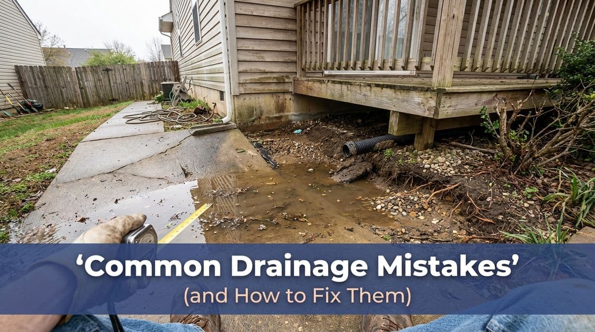 Blog post Common Drainage Mistakes by Decks & Sidewalks (Fixed Right) image