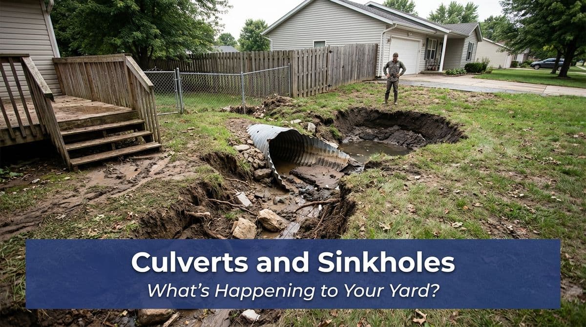 Blog post Culverts and Sinkholes: What’s Happening to Your Yard? image
